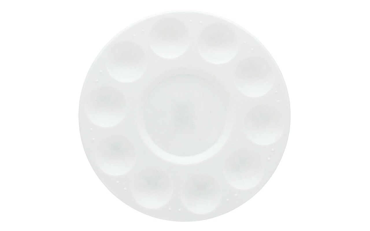 Plastic art palette deals